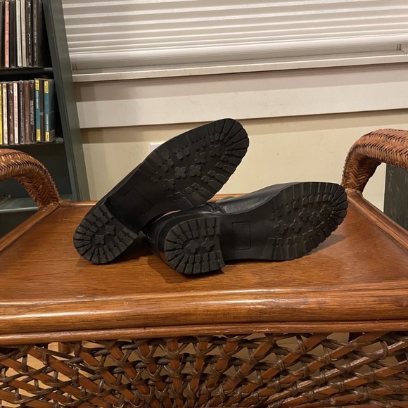 Anne Klein iFlex Ankle Black Leather Ankle Boots/Booties Boots Size 8 - Picture 5 of 6